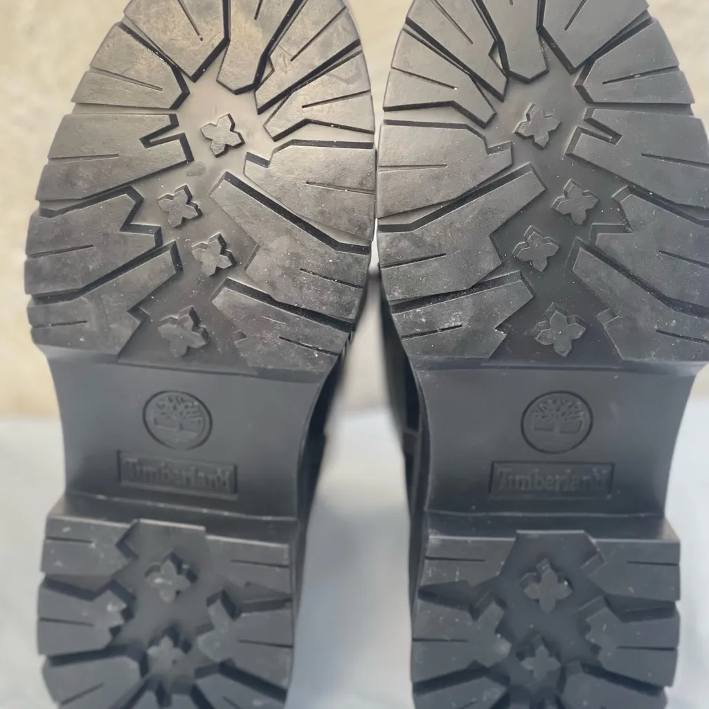 Timberland MALYNN EK + waterproof  MID Women's black Combat Boots Leather - Image 11