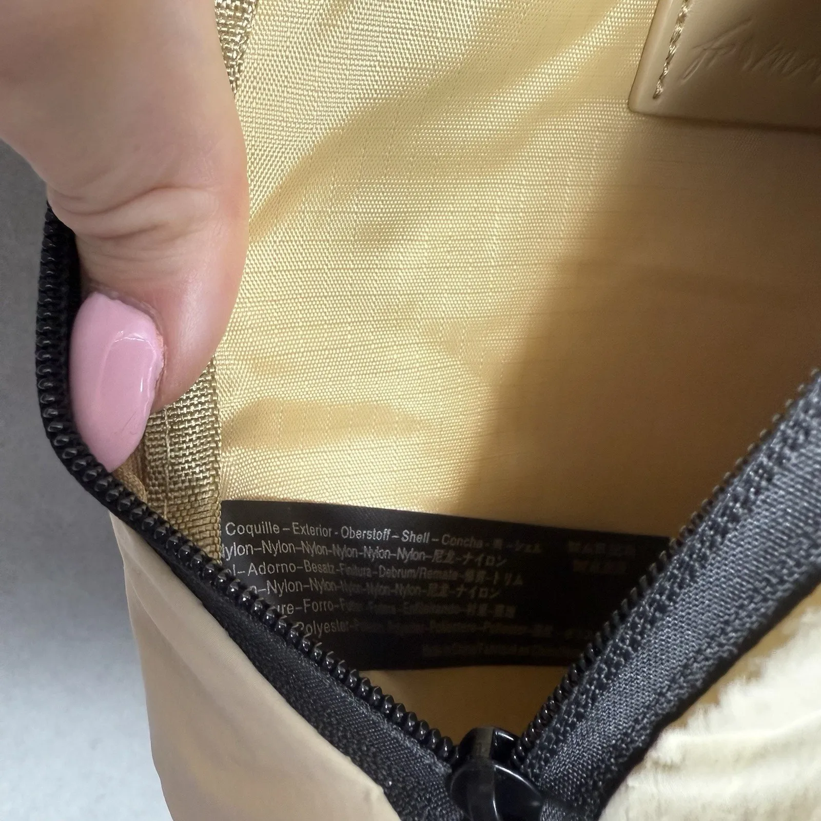 Free People Movement Women's Beige Adjustable Padded Strap Crossbody Sling Bag - Image 7