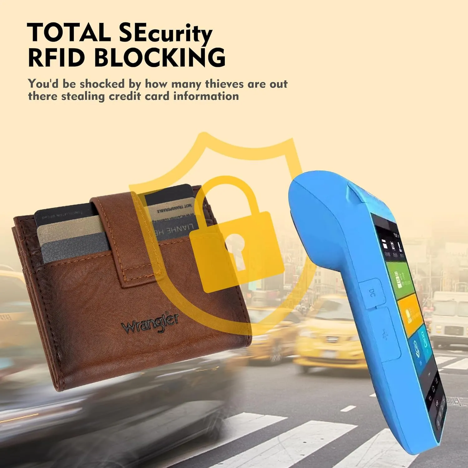 Wallet for Women Men Slim Minimalist Bifold Small Purse with Credit Card Holder - Image 5