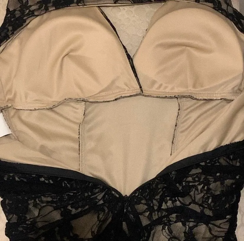 Formal Lace Dress Medium - Image 6