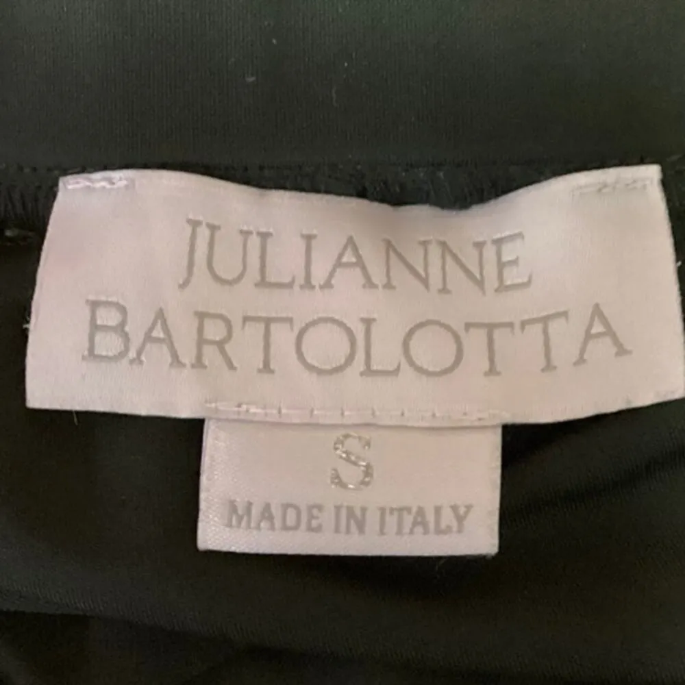 Julianne Bartolotta Black Side Slit Crop Tank Top Midi 2 Piece Skirt Set Size S - Image 7