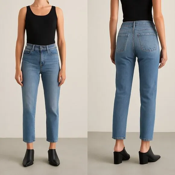 FRYE Black Leather Mule Boots | Pointed Toe Block Heel Slides | Size 6M - Image 2