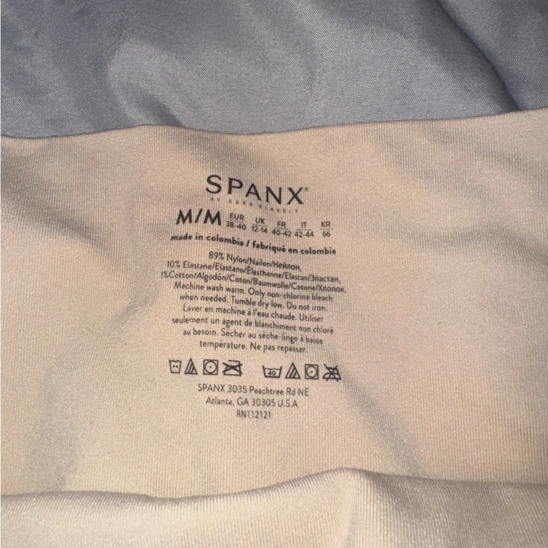 SPANX Cream Women's Shorts - Image 3