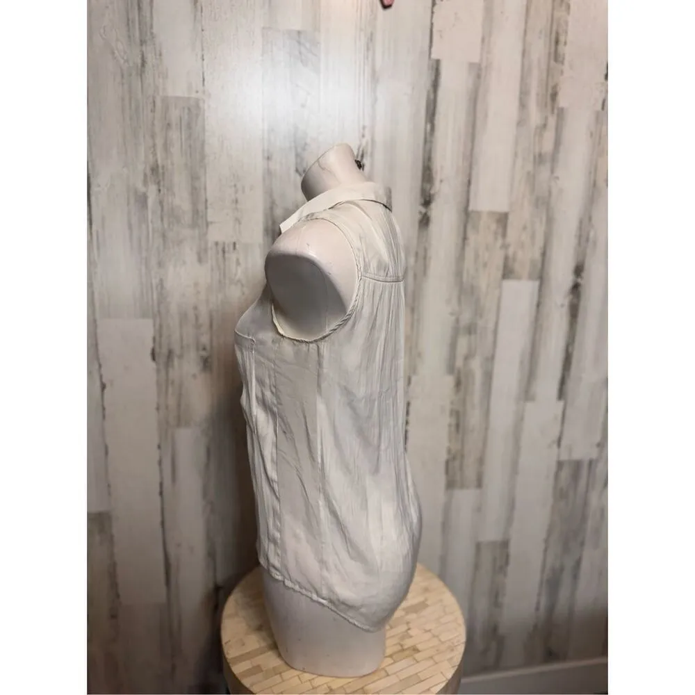 Bershka  white blouse size medium - Image 3