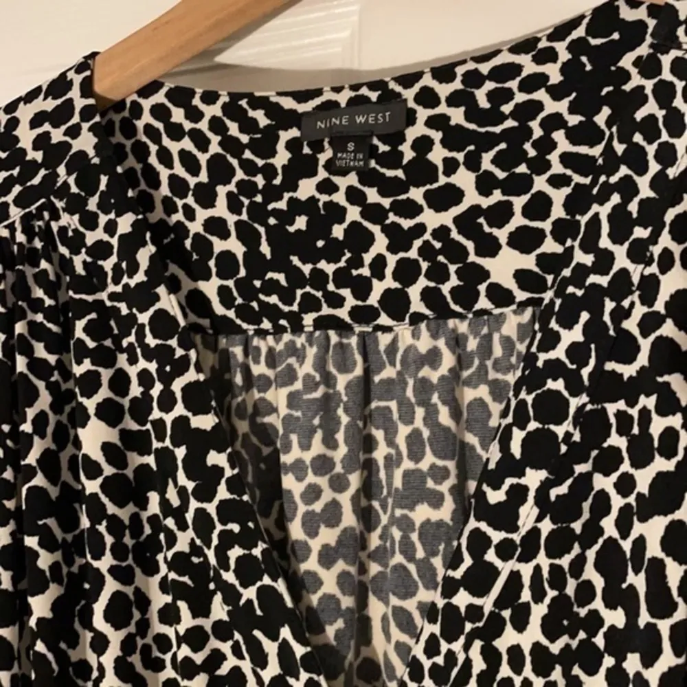 Nine West dress Animal Print Sleeveless Tribal MIDI dress - Image 3