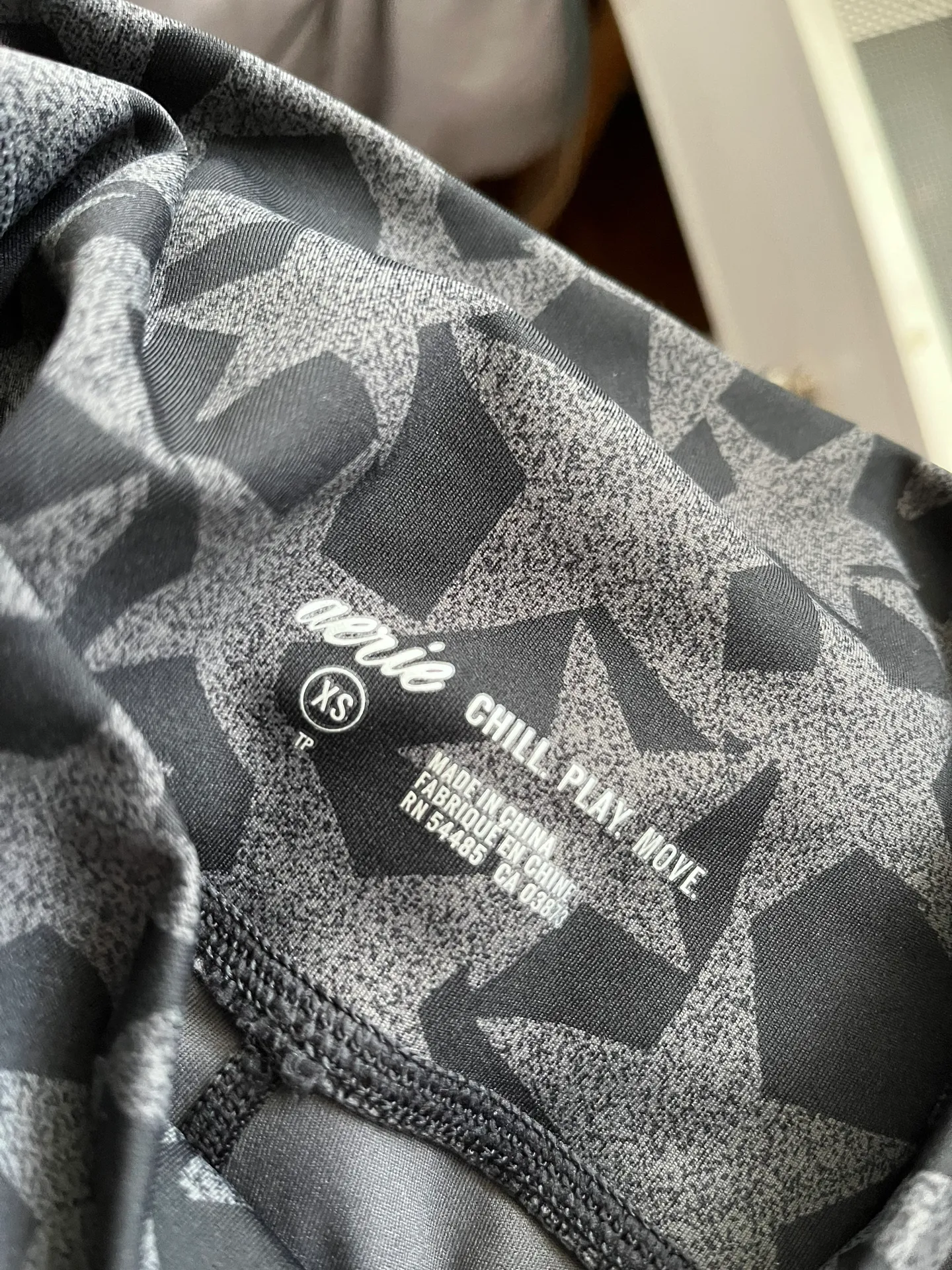 sport leggings black stars - Image 3