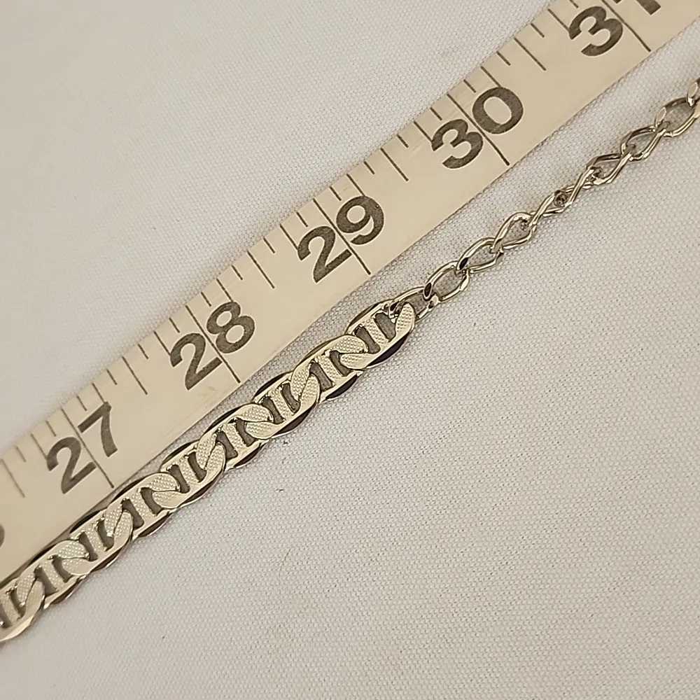 Silver Mariner's Chain Link Waist Chain Belt - Image 8