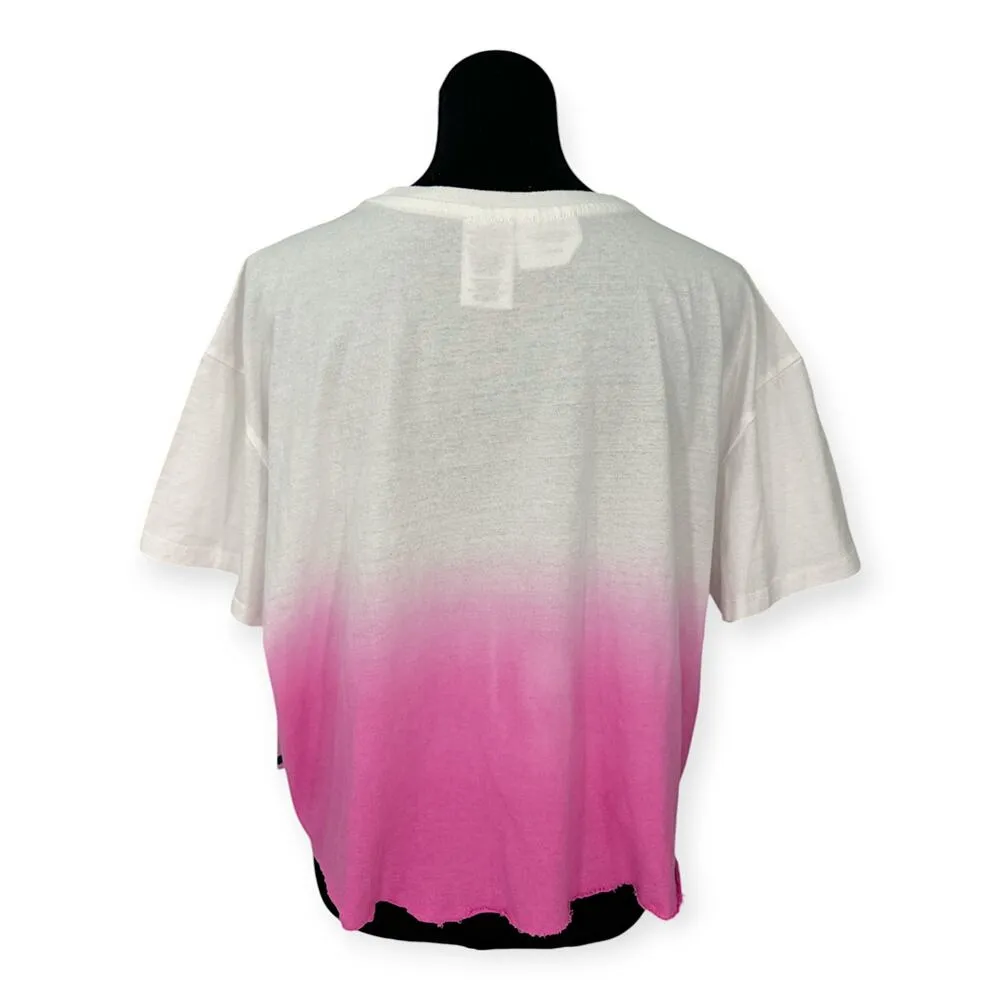 Barbie | NWT | XXL | Cropped Barbie Dream Summer Dip Dye Short Sleeve T - Image 6