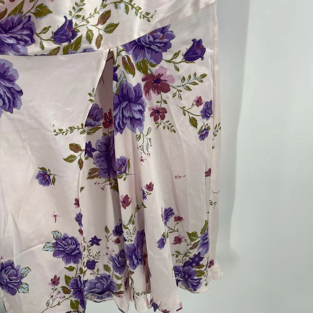 FREE PEOPLE Dress Size Medium Warm Hearts Midi NWT Ivory Combo Lace Floral Boho - Image 14