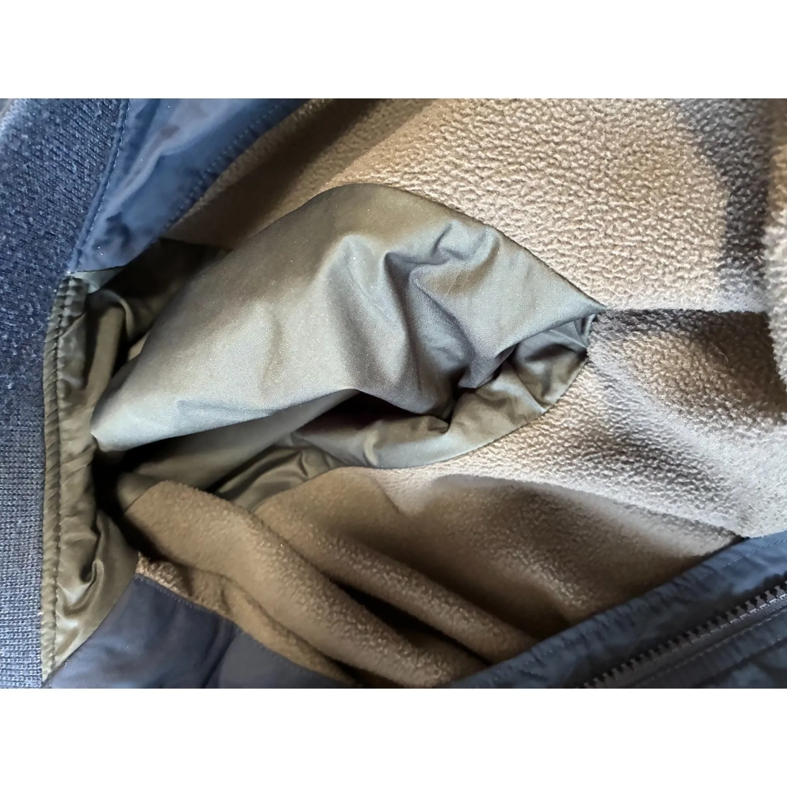 L.L.Bean L.L.‎ Bean Men's Fleece Lined Windbreaker/Bomber Style Jacket Size Large - Image 7