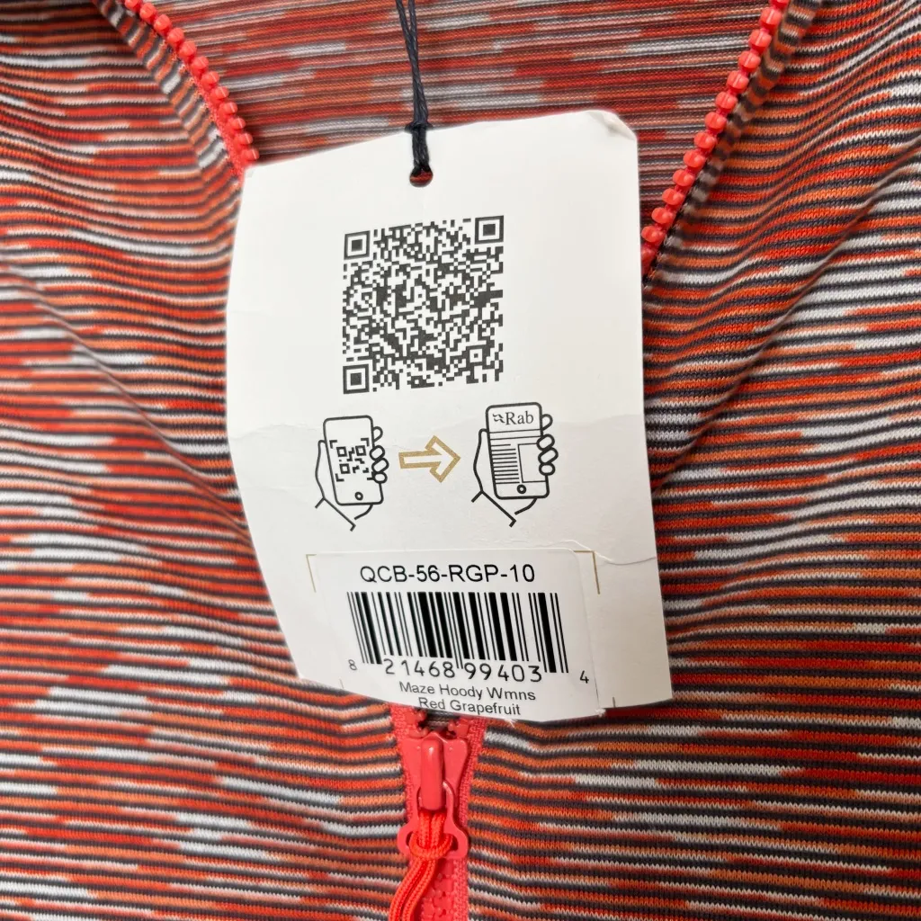 Rab Maze Hoody in Red Grapefruit - Image 4