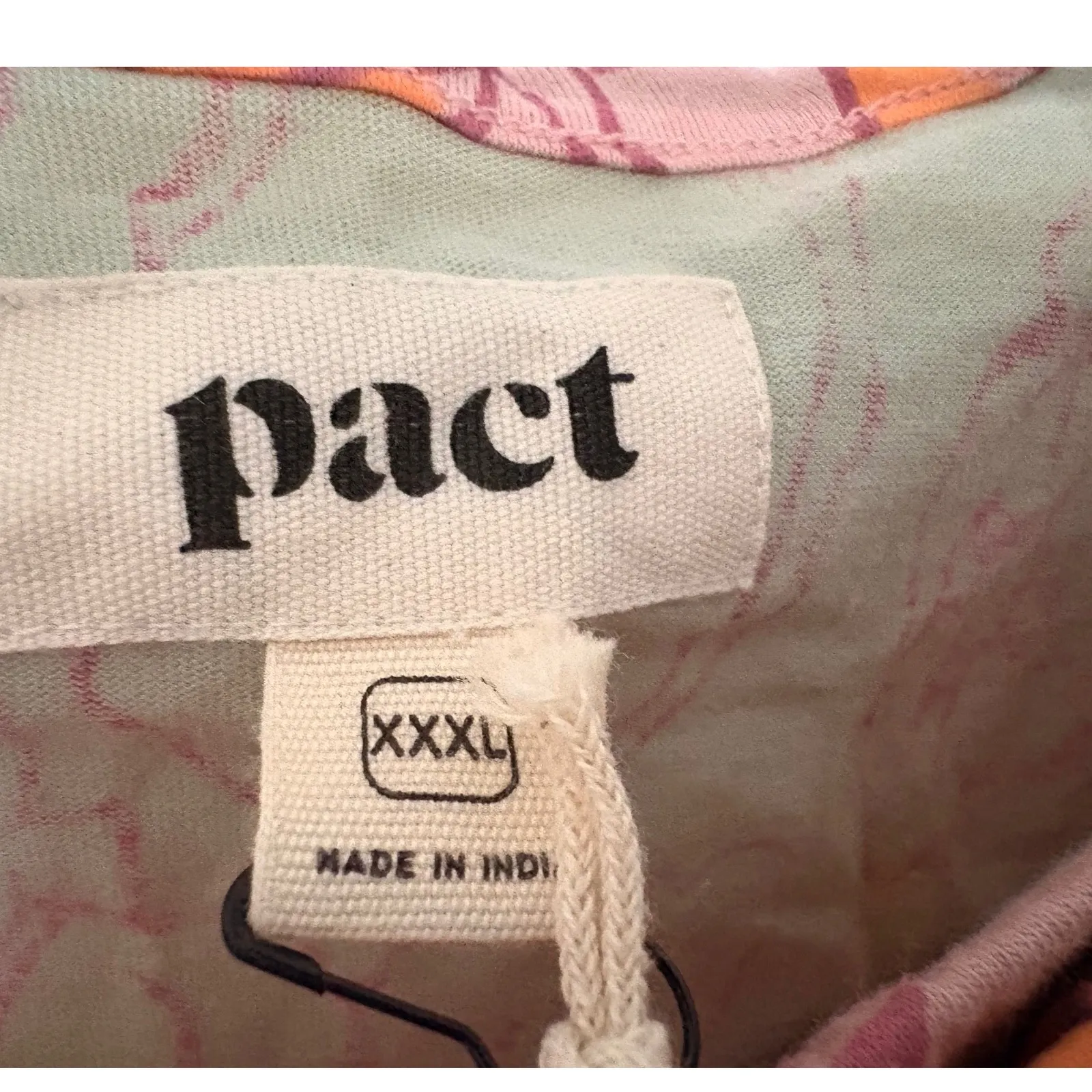 Pact NWT Organic Cotton Staycation Sleep Set Pajamas Size XXXL - Image 6