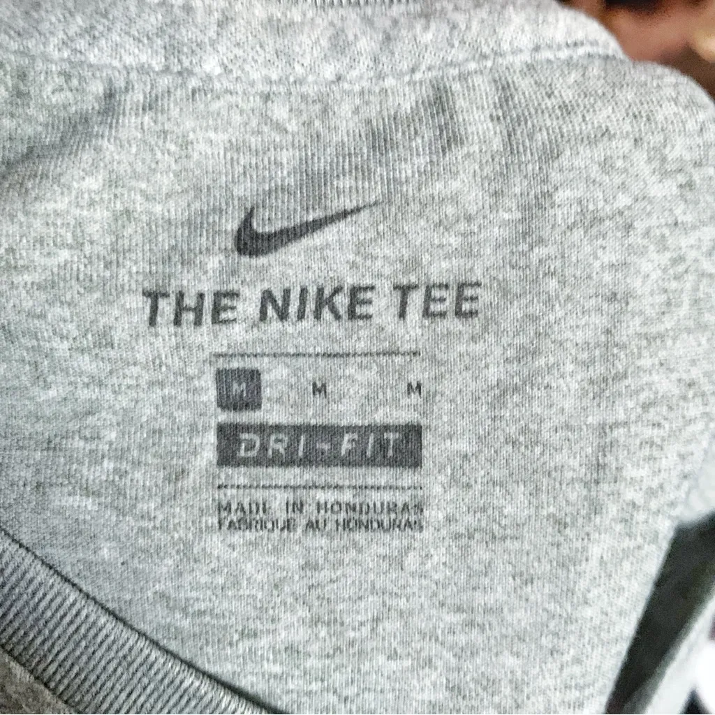 NIKE Team Ace Tennis Tank Heather Gray M - Image 4