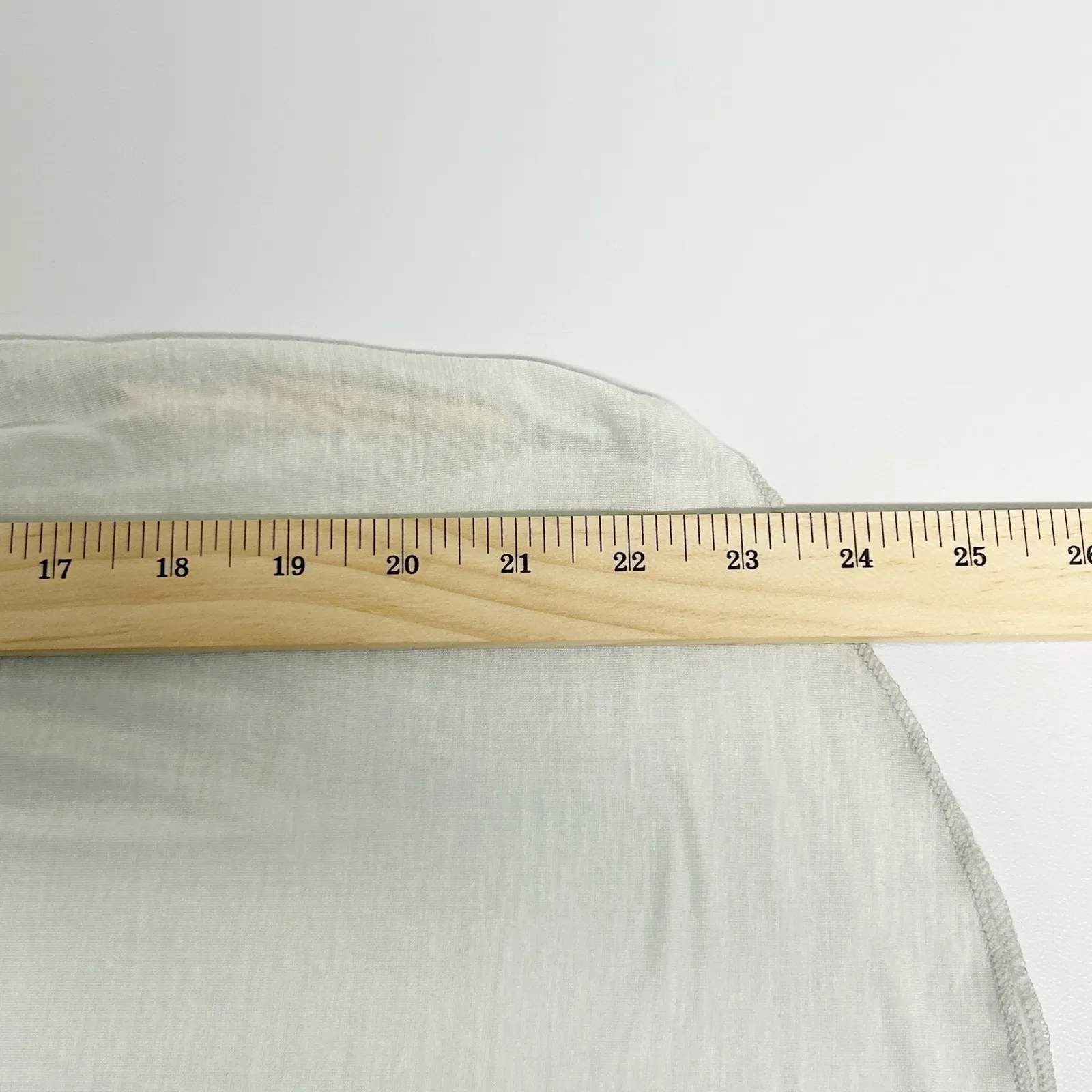 Aritzia Wilfred Little Moon Womens Silk Blend Raw Edge Lounge Tank Top Pale Blue - Image 7