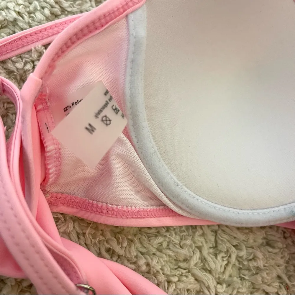 SHEIN Pink Tropical Bikini Set - Image 7