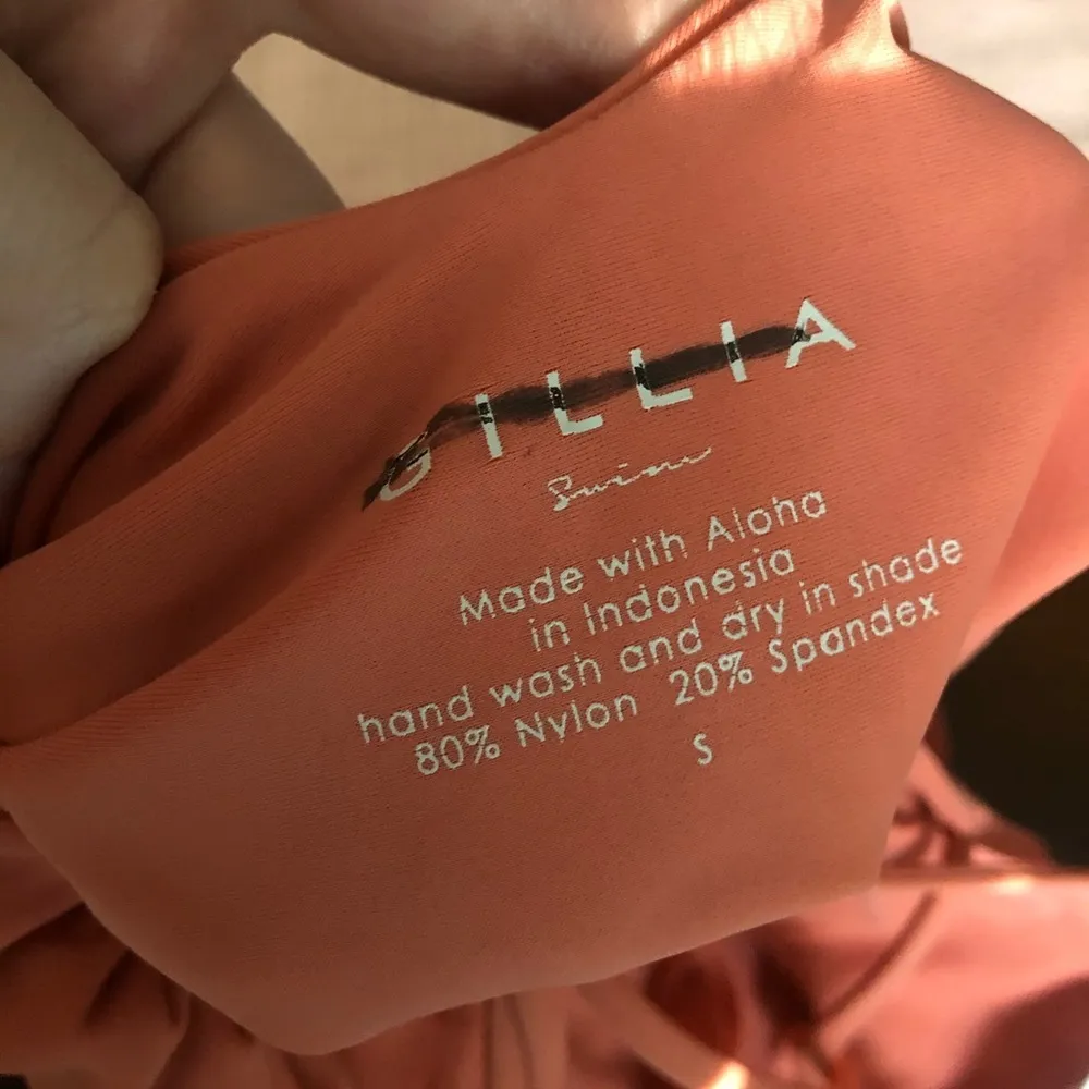 NWT gillia strappy one piece bathing suit small Pink - Image 3