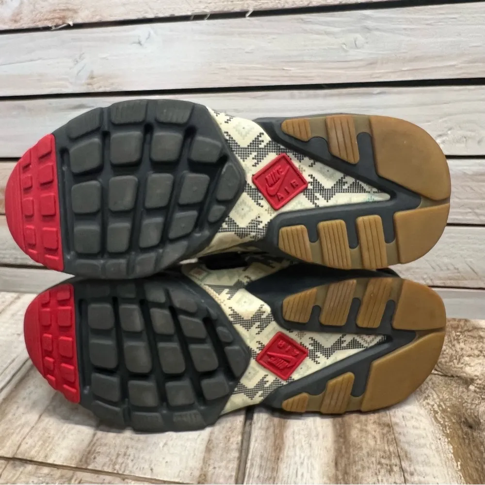 Nike AT6170-001 Huarache City Utility N7 Anthracite Light Cream Aztec W Sz 8 - Image 7