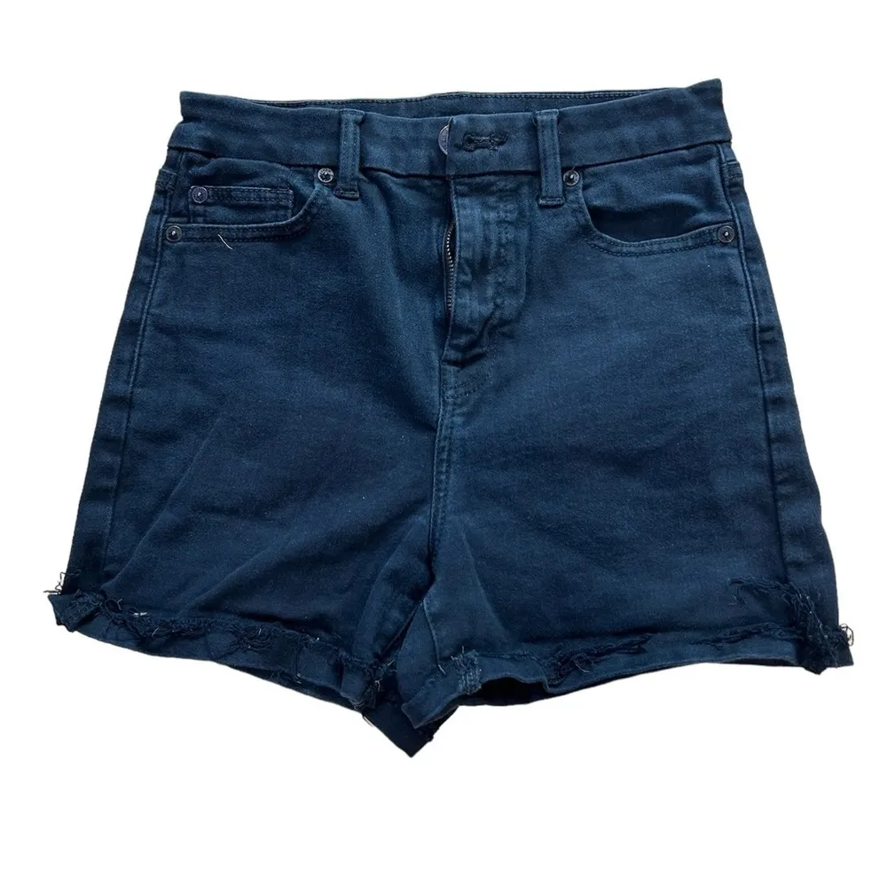 American Eagle Curvy Hi-Rise Shortie Shorts Size 4 - Image 2