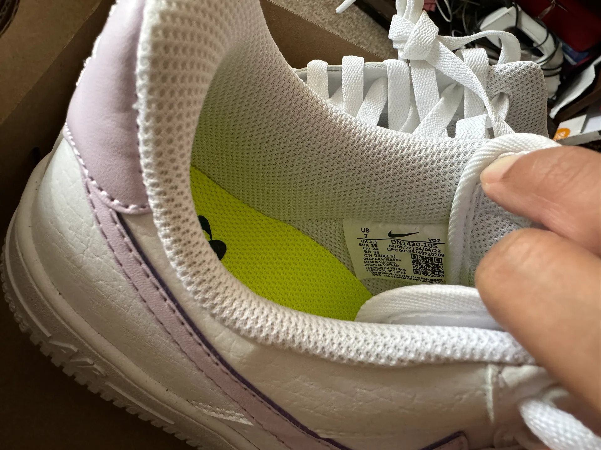 Air Force 1 Low Women White/Doll-White - Image 3