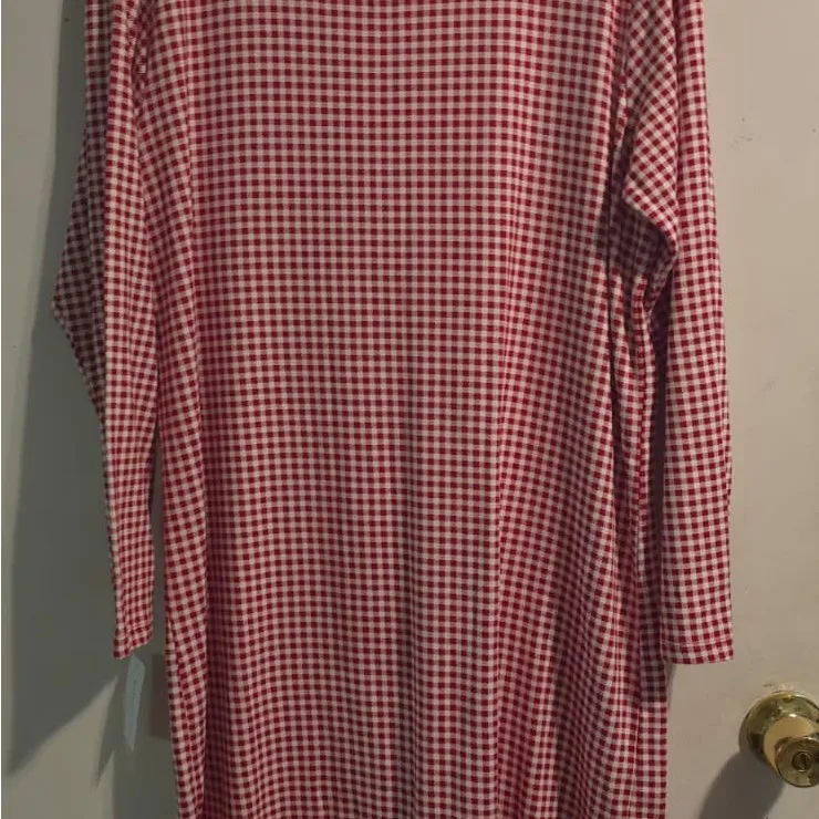 Charter Club Red and White Gingham Intimates - Image 8