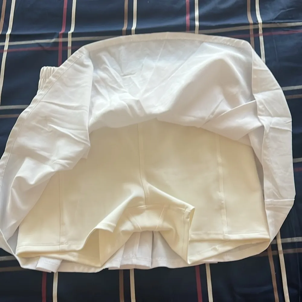 Year Of Ours Smocked Court Skort in White, Size S New w/Tag $115 - Image 4