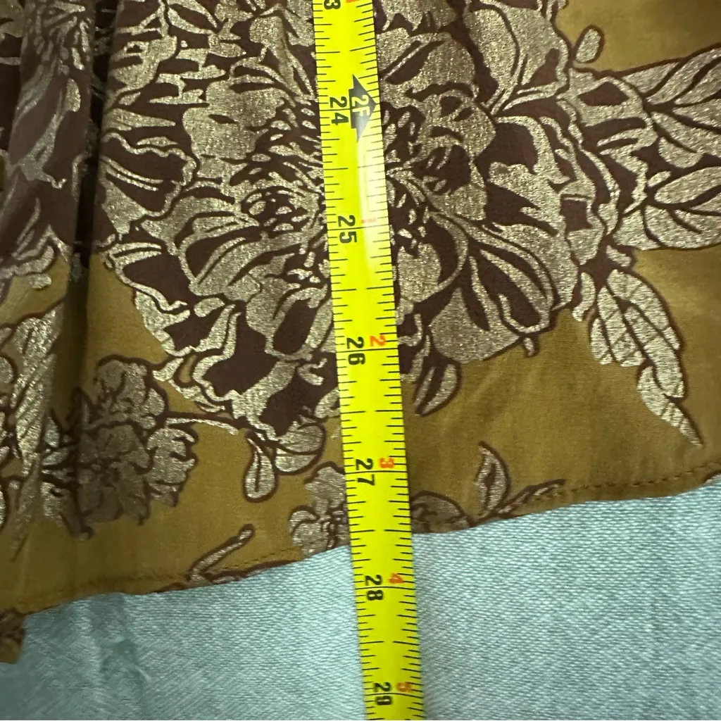 Anthropologie Moulinette Soeurs Tiered Babydoll Strapless 100% Silk Dress Size M - Image 8