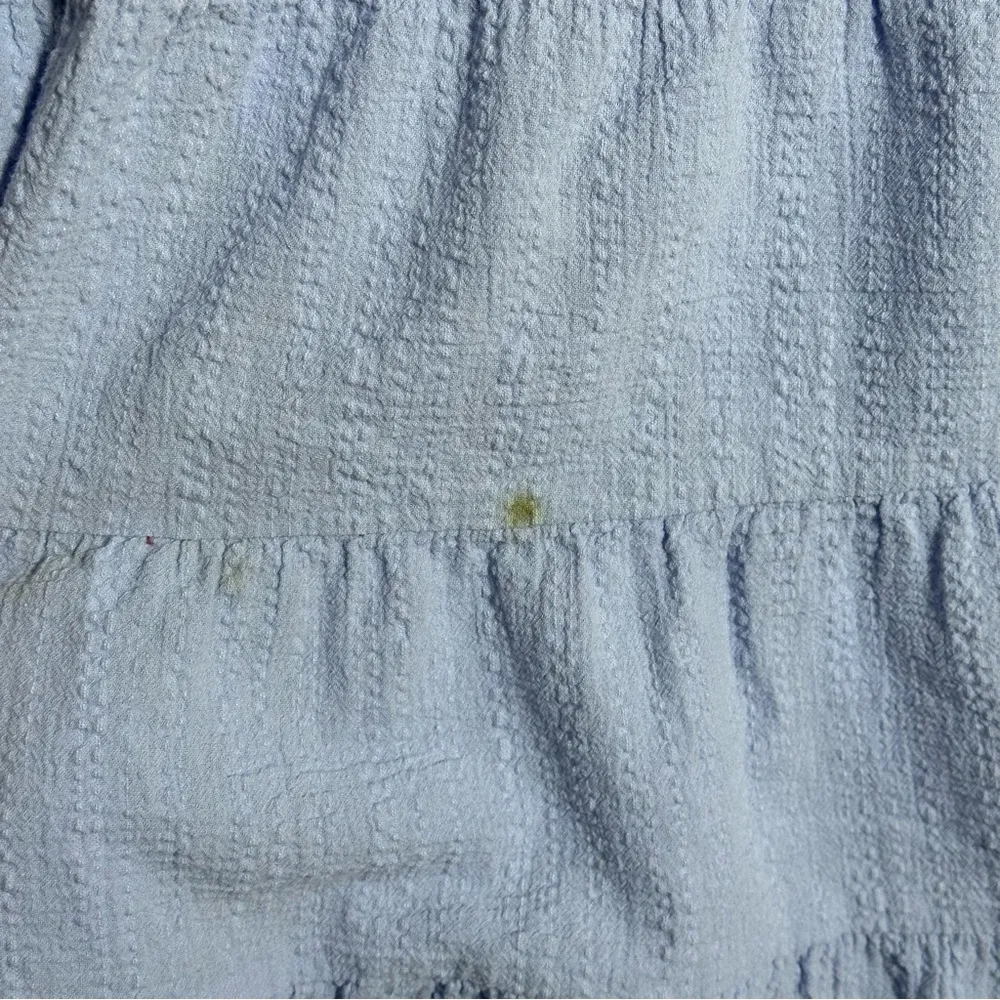 Aura Blue Tiered Midi Sundress Casual - Image 4