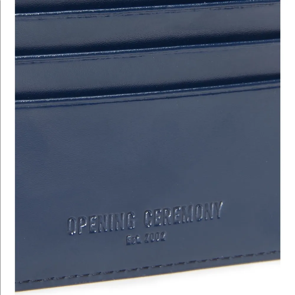 Open Ceremony Blue Card Case - Image 6