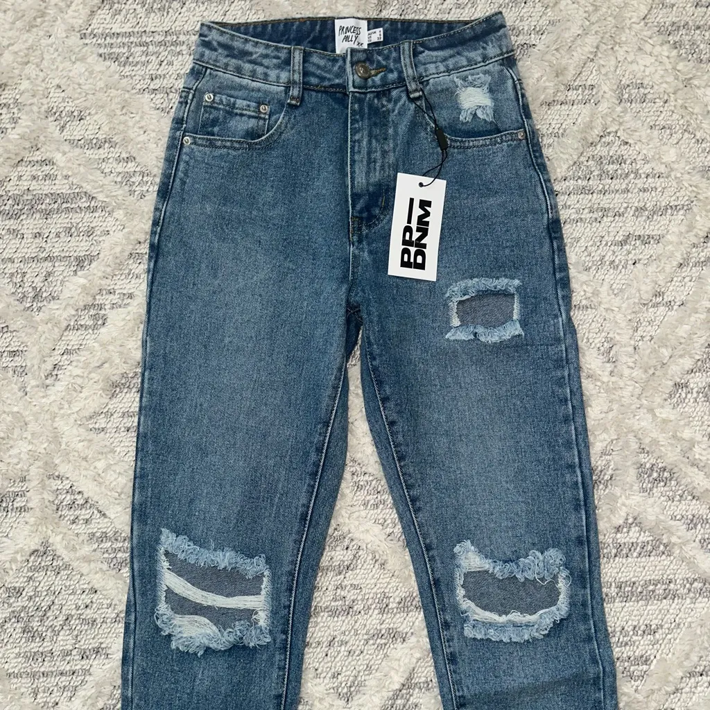 Princess Polly Mid Wash Hayden Jeans - Image 7