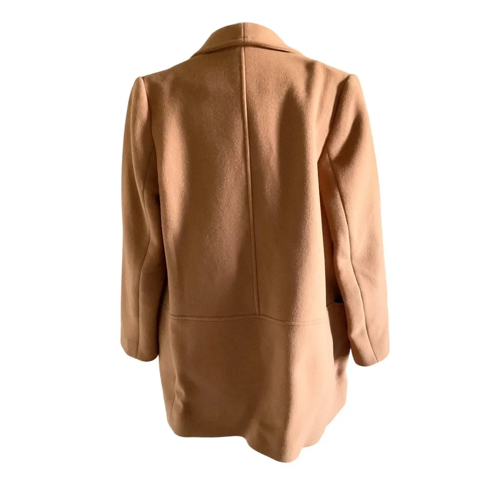 Sezane  James wool Coat camel SZ38 bust40 US6 - Image 3