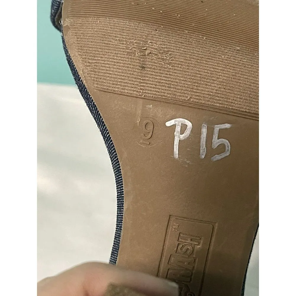 Trash Candy Black Sandal Chunky‎ Heels Size 9. S - Image 8