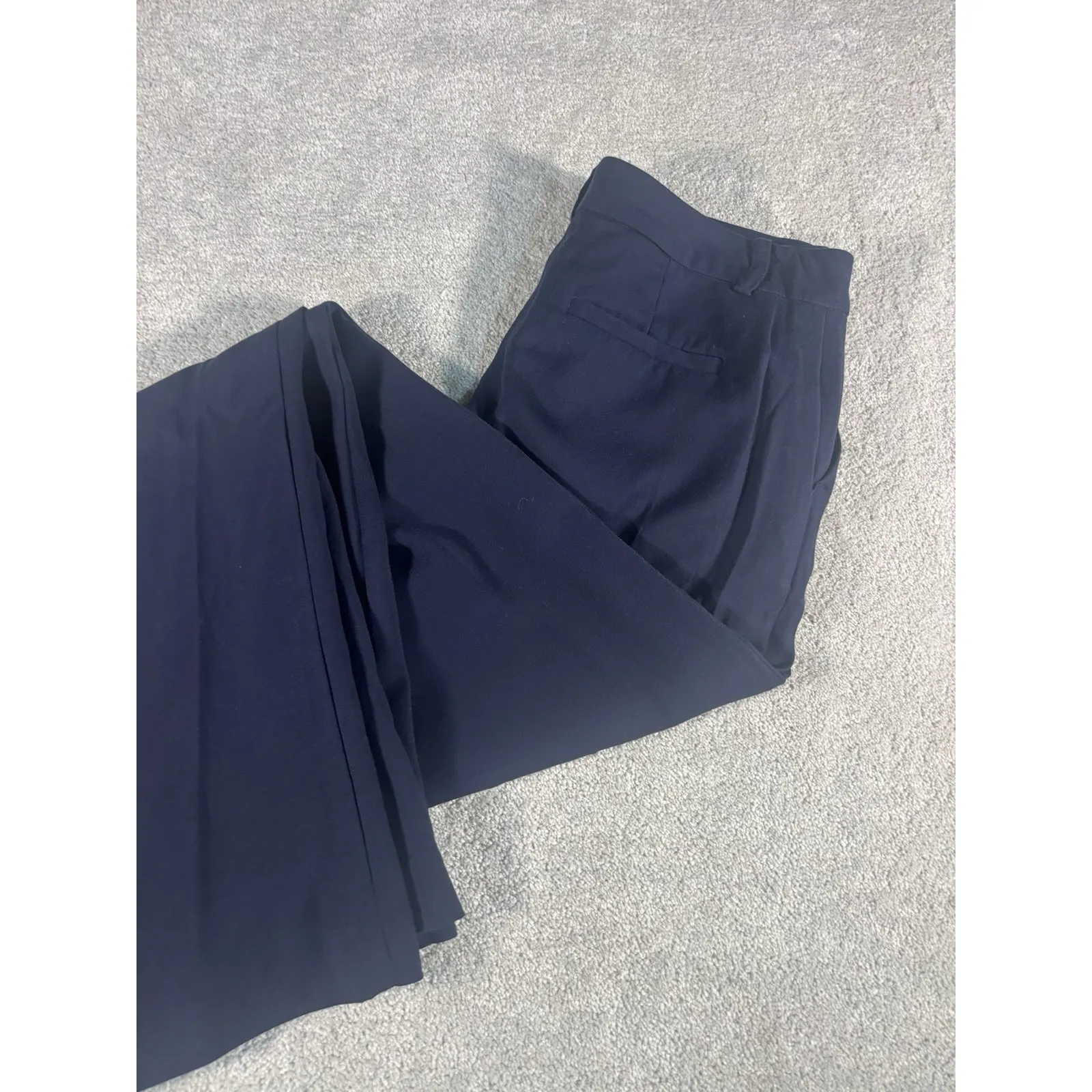 Lilly Pulitzer Braylen Palazzo Pants Midnight Navy‎ size 0 Wide Leg Dress Pant - Image 2