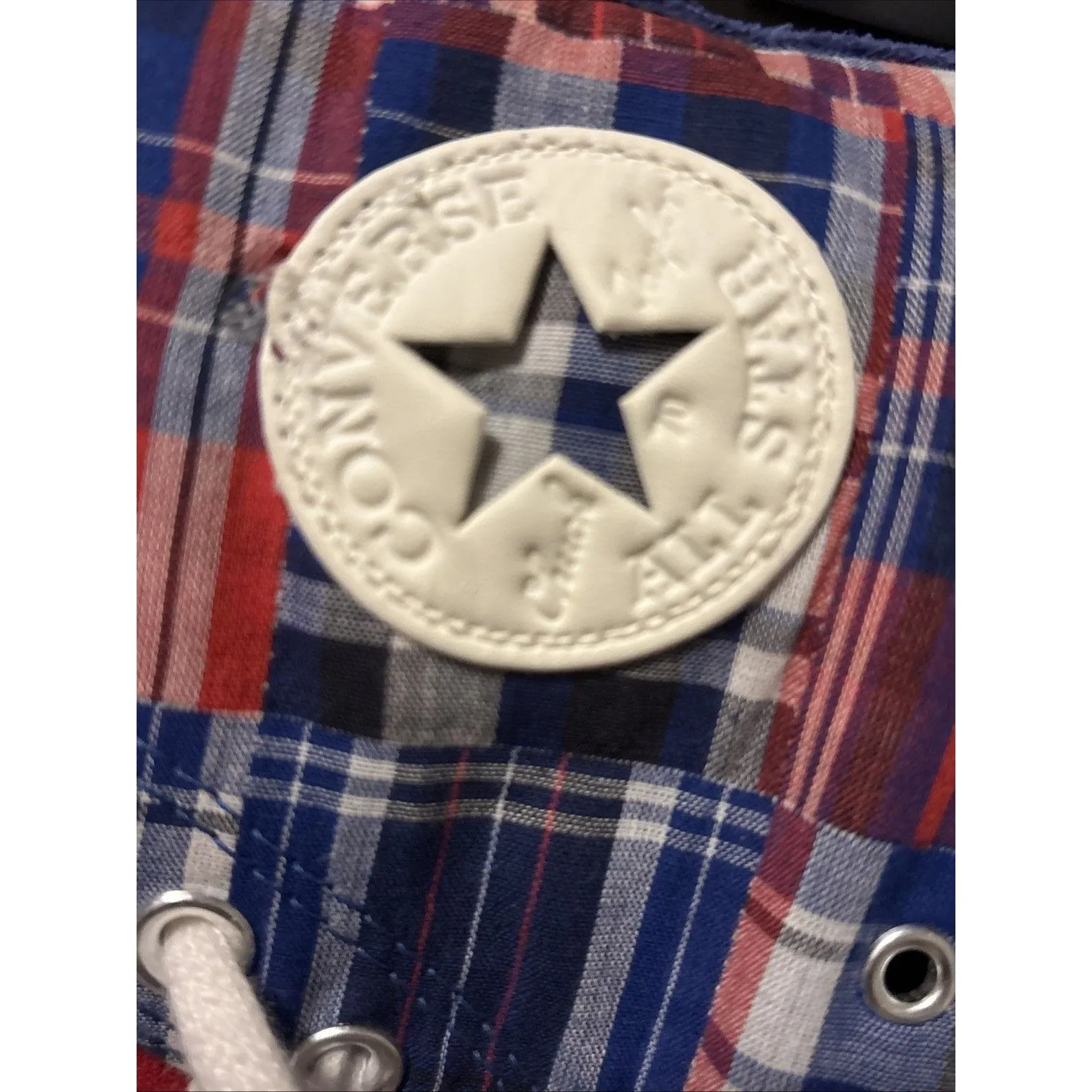 Converse Chuck Taylor 70 Hi Top Sneaker Rush Blue Plaid US Womens 8.5 / Mens 6.5 - Image 16