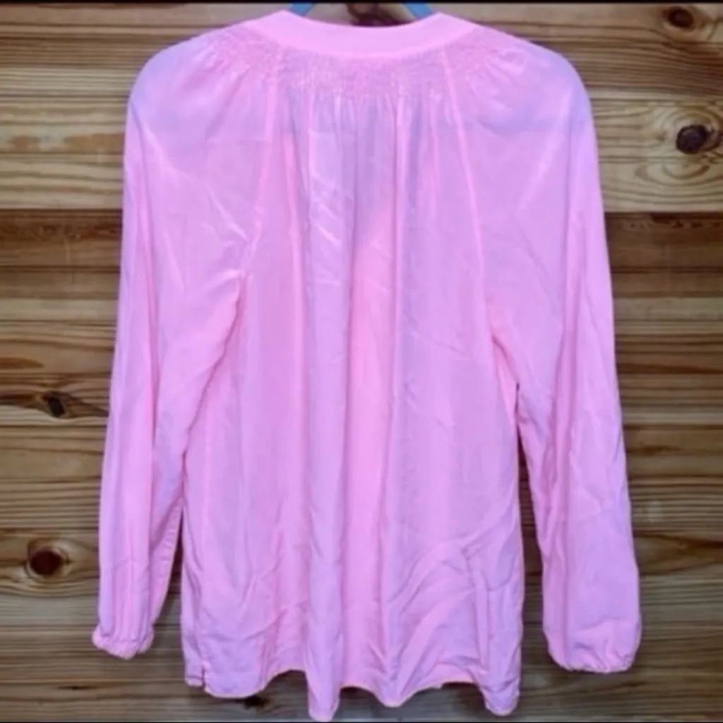 Lilly Pulitzer peach / coral Elsa top medium - Image 4