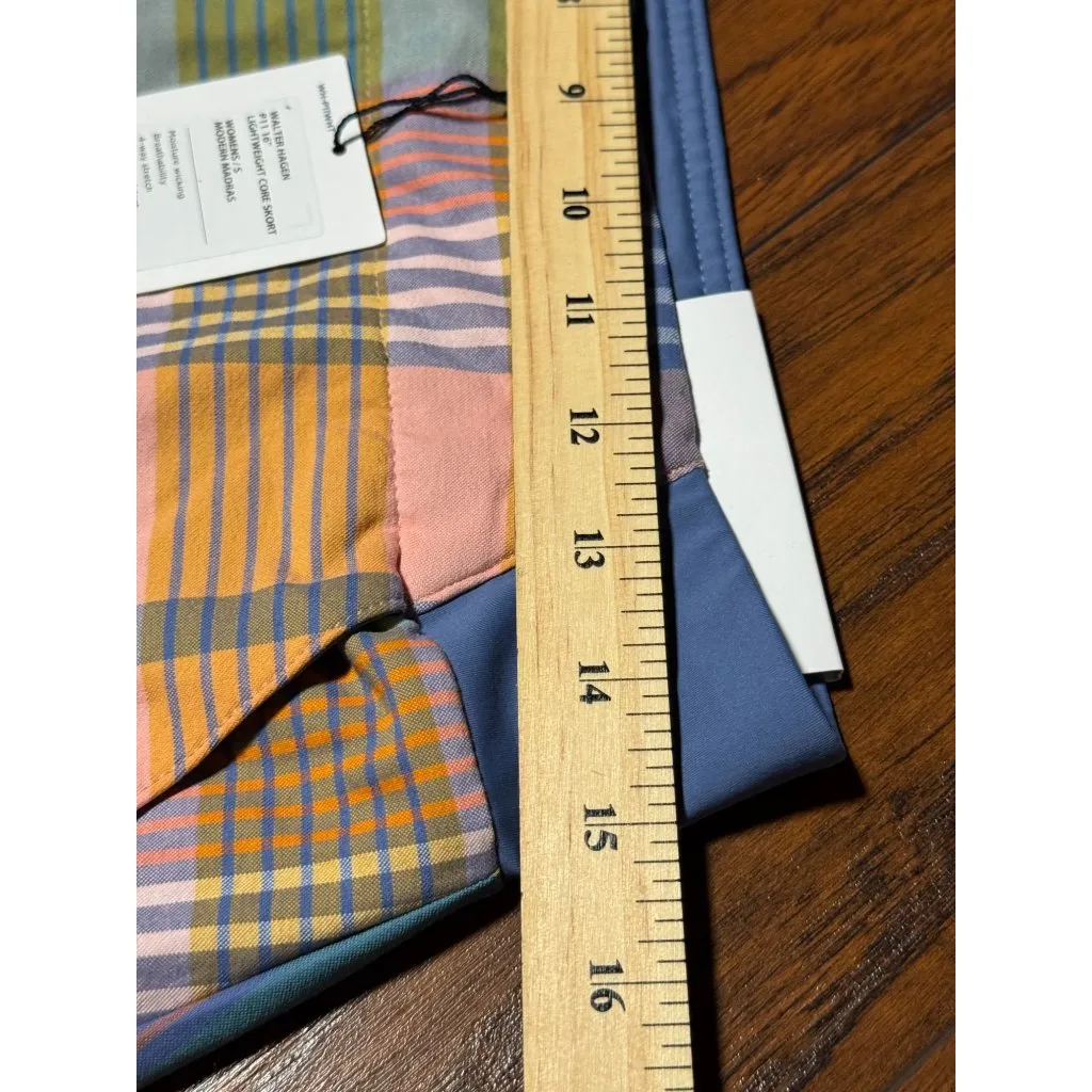 NEW Walter Hagen Performance 11 Womens Plaid Golf Skort S Built - Image 6