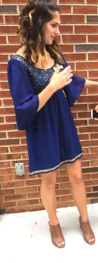 Boho Blue Dress - Image 2