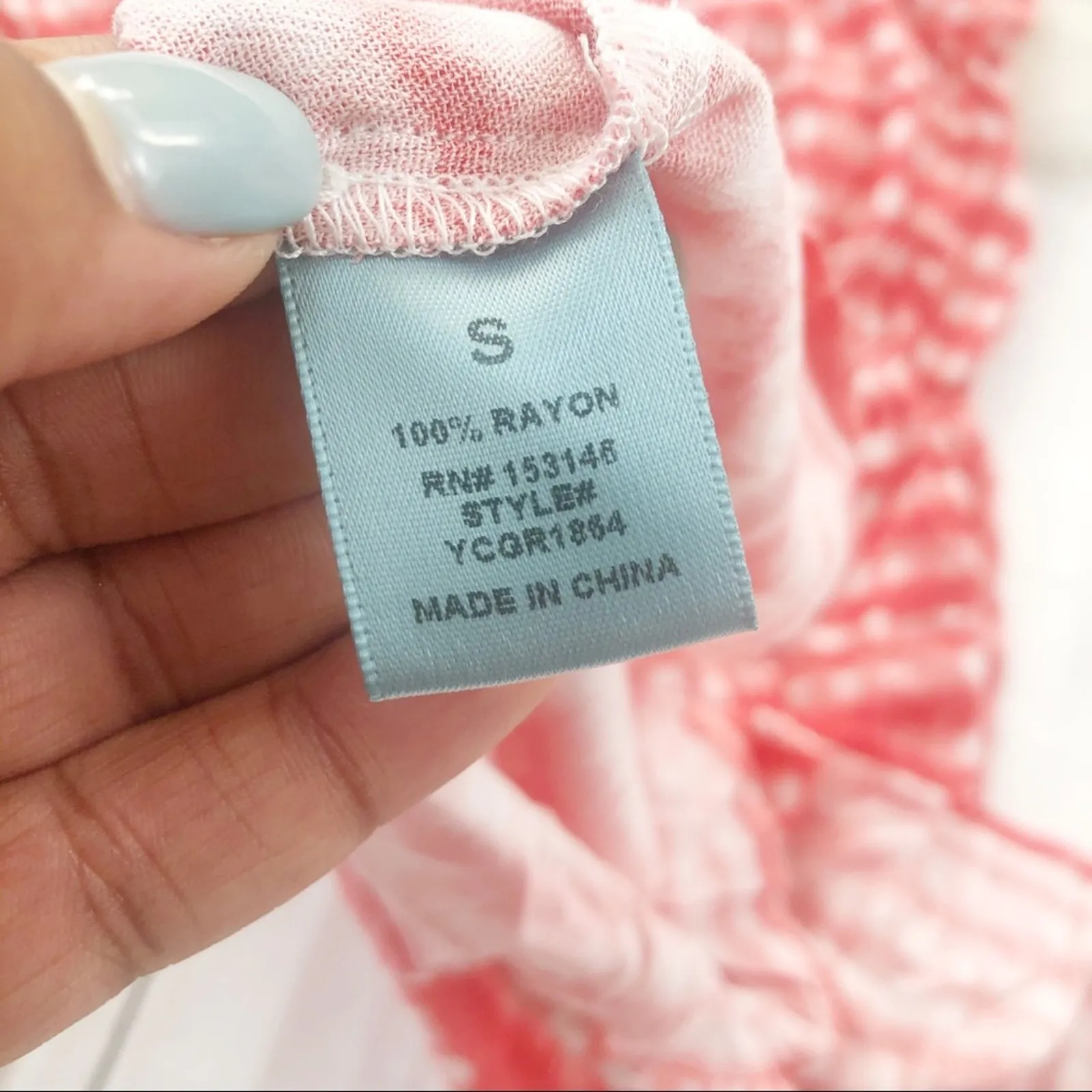 Good Luck‎ Gem Women's Red Tie Dye Short sleeves Romper Size Small NEW - Image 7