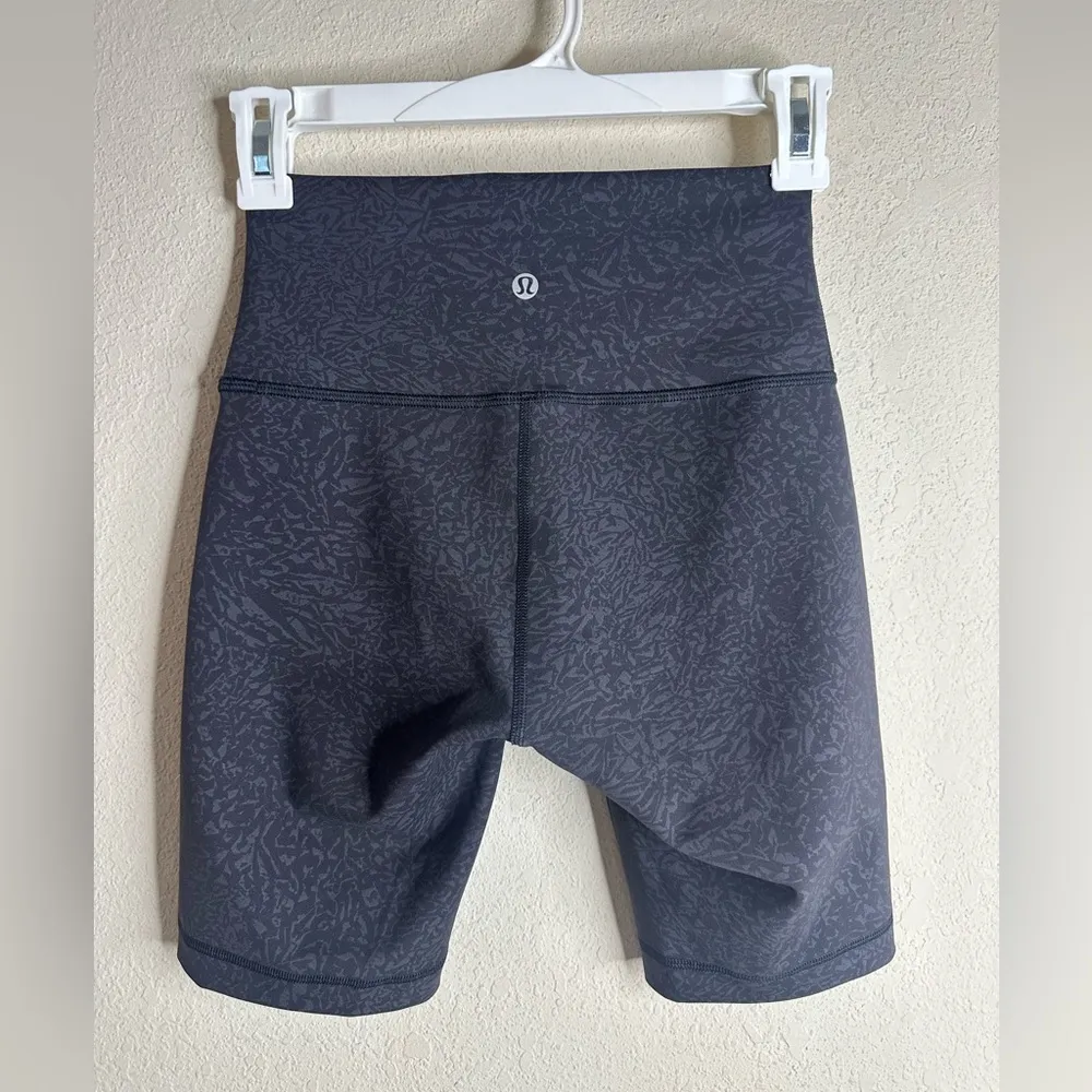 Lululemon Wunder Train High Rise Short W7BR7S 8" Crunch Black size 4 - Image 2
