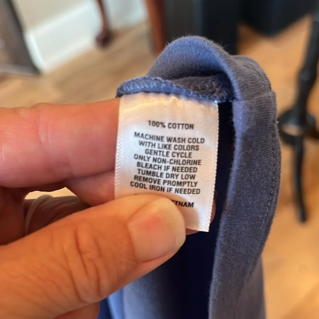 Comfy Blue Knit Ruffle Sleeve - Image 7