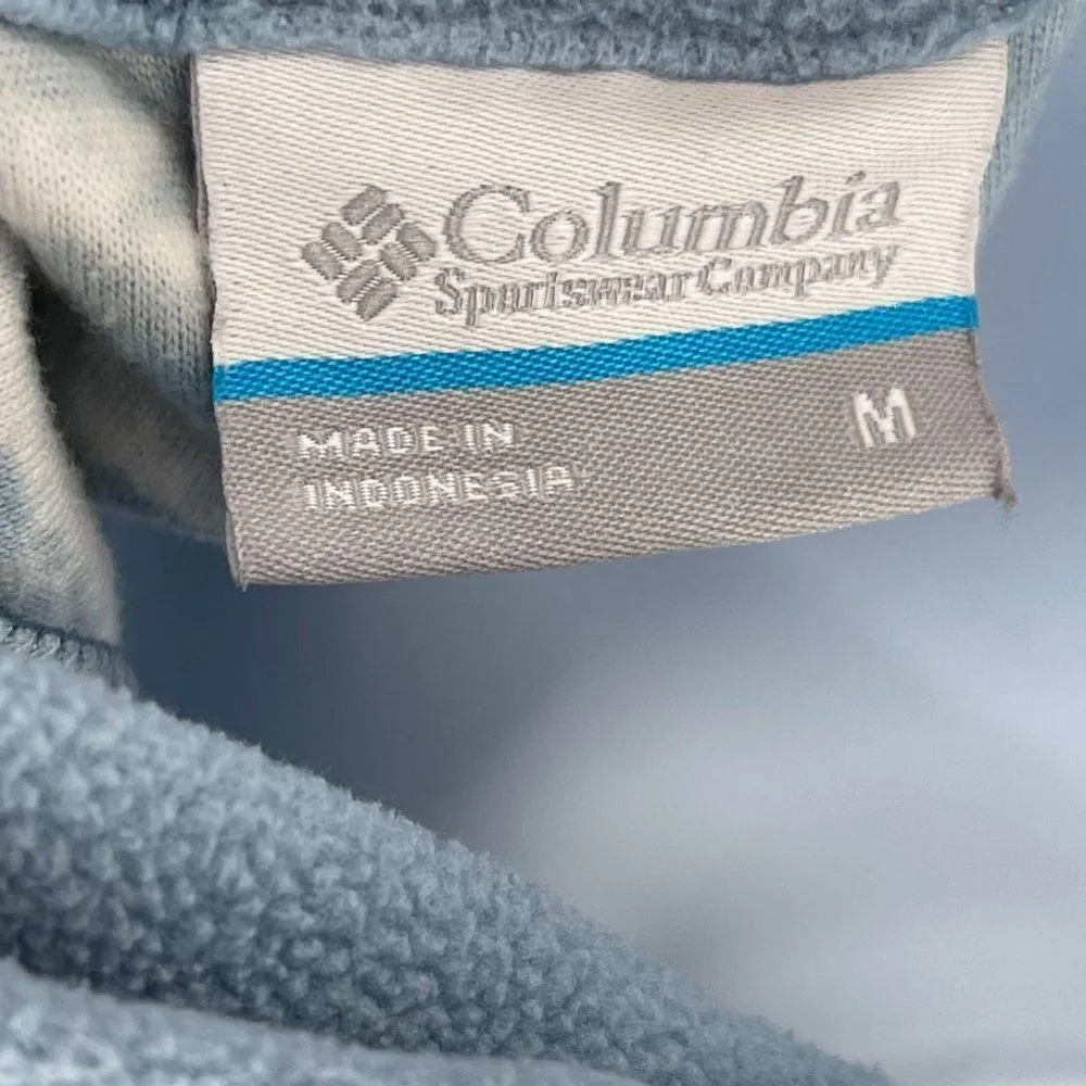 2/$30 Columbia Glacial IV Half Zip Fleece Pullover Sweatshirt Top Print Pattern - Image 7