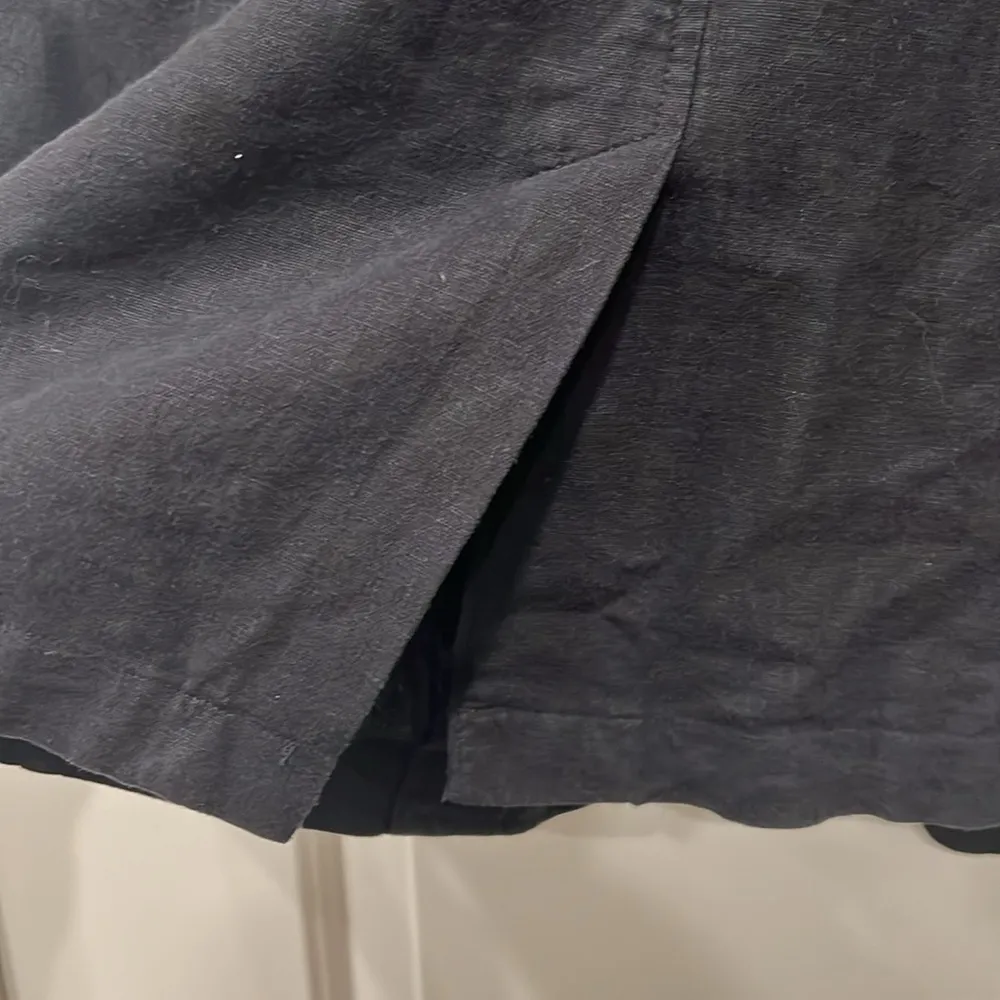 Caslon for Nordstrom linen blend blazer in black. EUC - Image 5