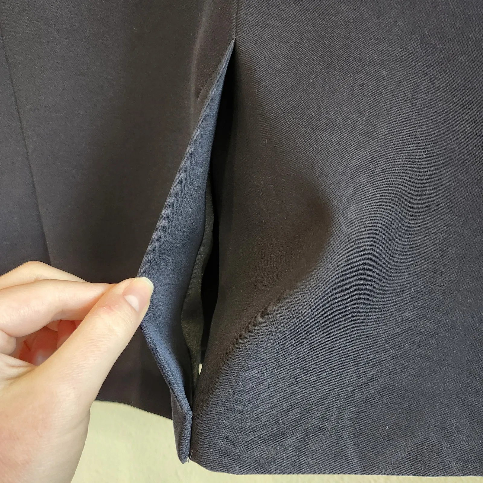 Vince Soft Suiting Notch Collar Single Breasted Button Blazer Coastal Blue Sz 2 - Image 8