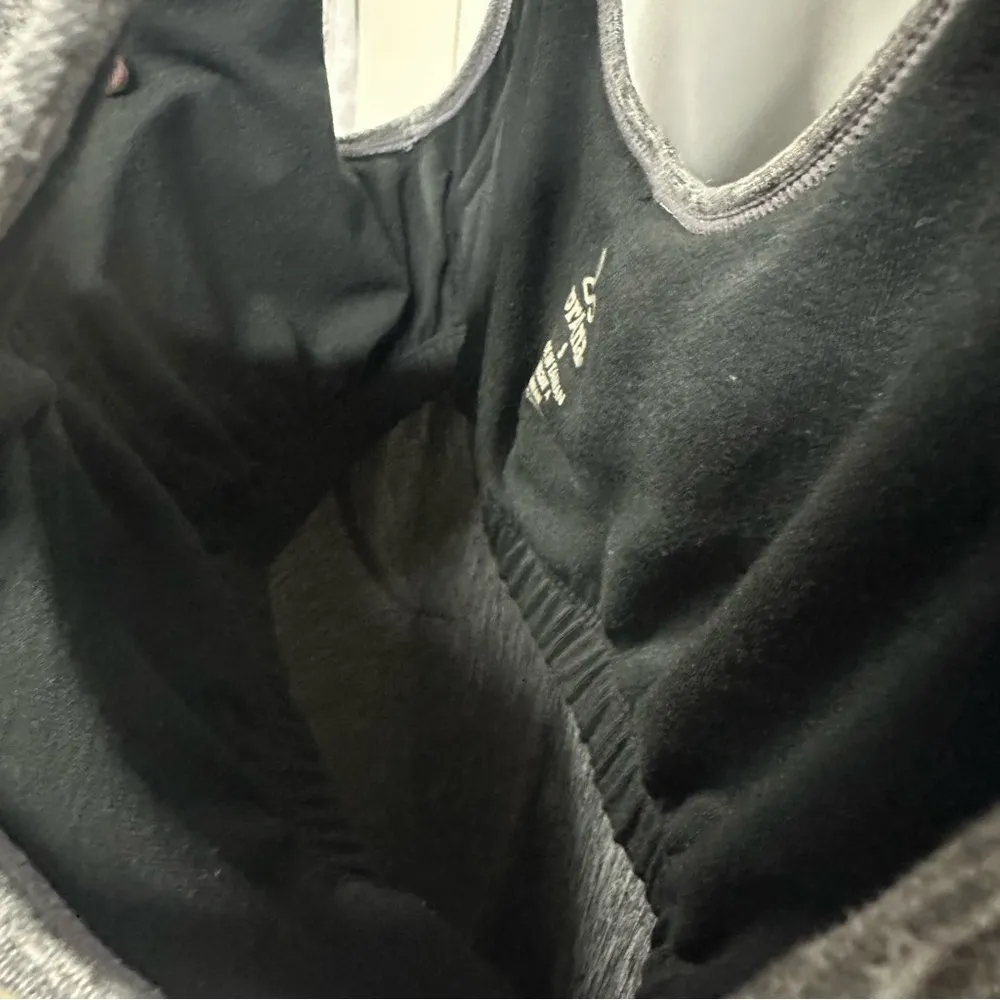 prAna Calico Gray Open Back Sleeveless Built in Shelf Bra Athletic Dress Small - Image 15