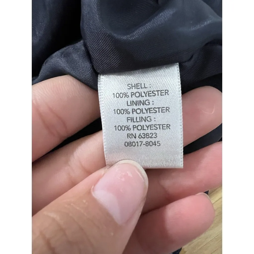 CHRISTOPHER & BANKS WOMEN'S Floral QUILTED ZIPPER FRONT VEST Size Medium Classic - Image 7