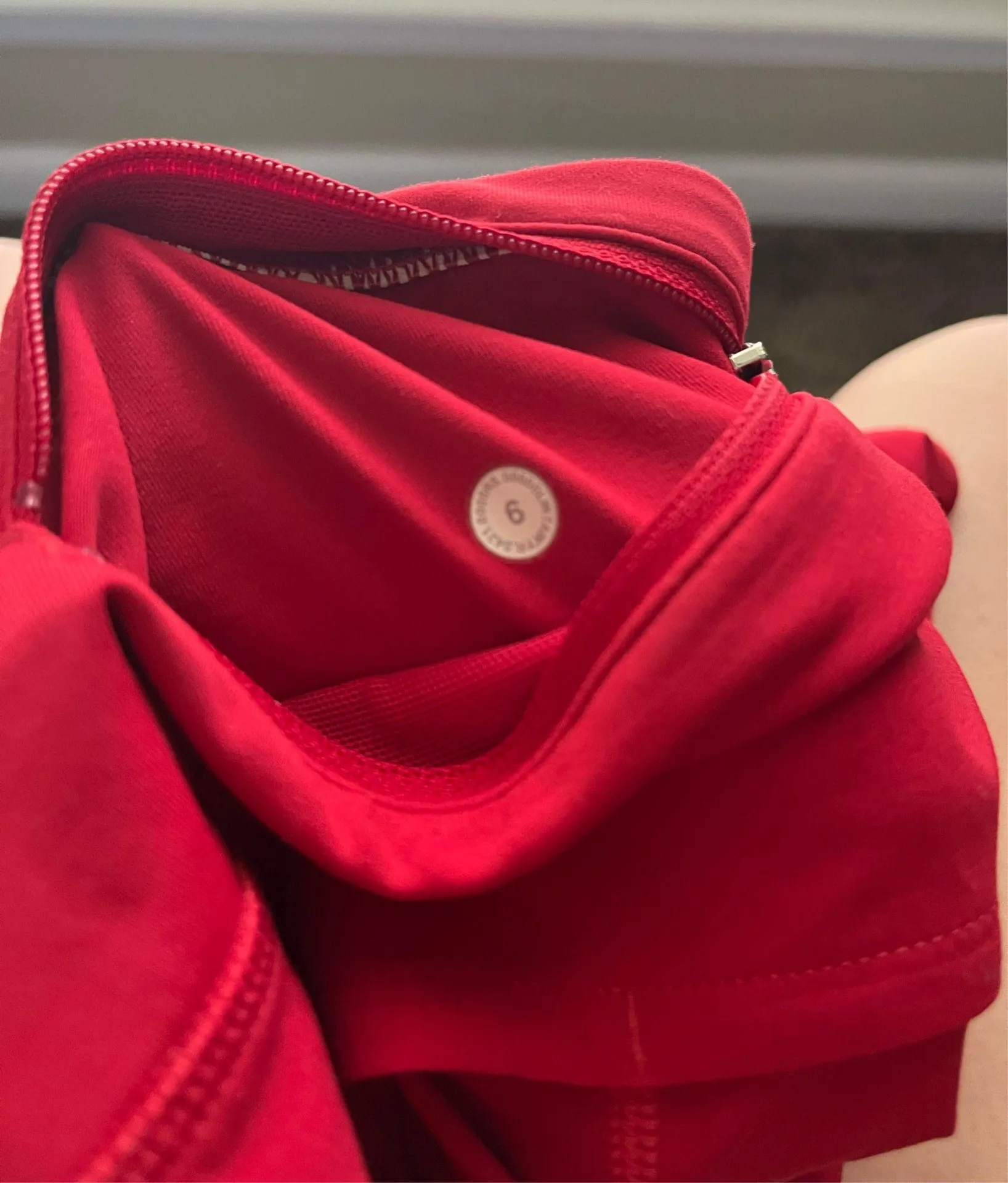 Lululemon Dark Red Low-Rise Speed Up Lined Shorts 2.5" - Image 4