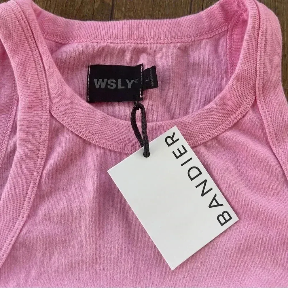 WSLY x Bandier The Rivington Weekend Ombré Tie Dye Tank NWT L - Image 3