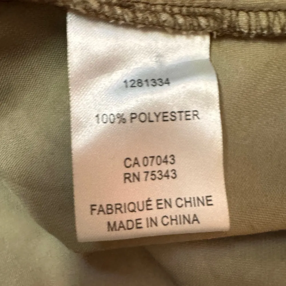 House Of Harlow Lace Trimmed Velour Spaghetti Strap Top/Skirt Olive Size ML E72 Brown Size L - Image 14