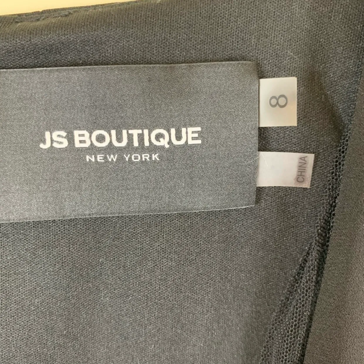 Size 8 Black Crepe Dress - Image 6