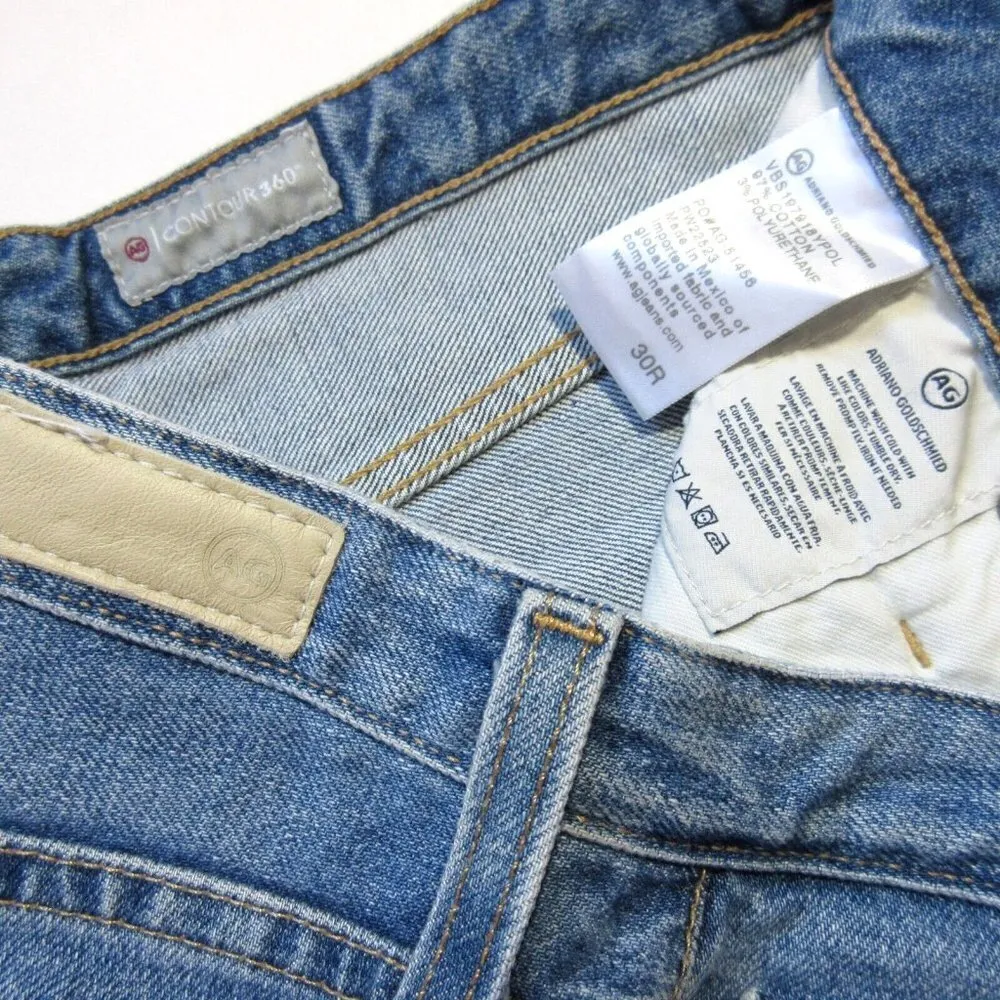 NWT Adriano Goldschmied AG Alexxis in 18 Years Poplar Vintage Straight Jeans 30 - Image 3