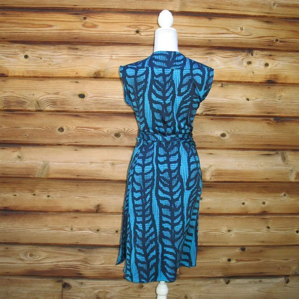 Tory Burch Silk Jersey Full Wrap Dress - Image 6